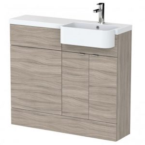 fuji-100cm-right-handed-vanity-round-basin-driftwood