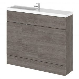fuji-100cm-vanity-unit-slimline-basin-brown-grey-avola