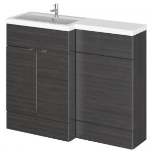 fuji-110cm-left-handed-vanity-l-shaped-basin-black