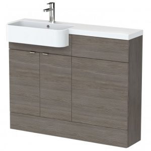 fuji-110cm-left-handed-vanity-round-basin-brown-grey