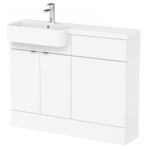fuji-110cm-left-handed-vanity-round-basin-gloss-white