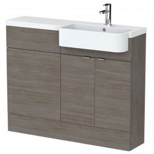 fuji-110cm-right-handed-vanity-round-basin-brown-grey