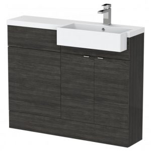 fuji-110cm-right-handed-vanity-square-basin-black
