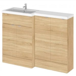 fuji-120cm-left-handed-vanity-base-unit-natural-oak