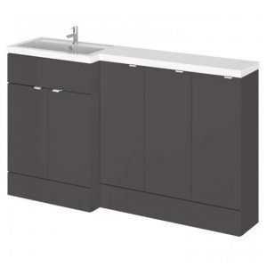 fuji-150cm-left-handed-vanity-base-unit-gloss-grey