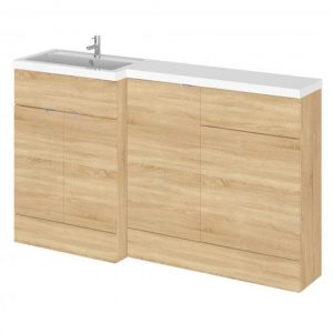 fuji-150cm-left-handed-vanity-l-shaped-basin-oak