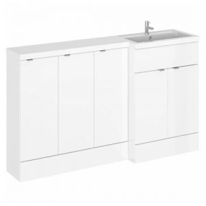 fuji-150cm-right-handed-vanity-base-unit-gloss-white