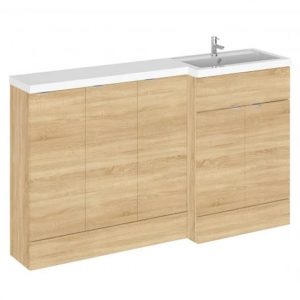 fuji-150cm-right-handed-vanity-base-unit-natural-oak
