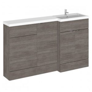 fuji-150cm-right-handed-vanity-l-shaped-basin-brown