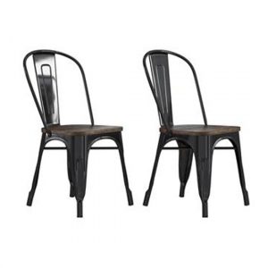 fusion-black-metal-dining-chairs-pair-wood-seat