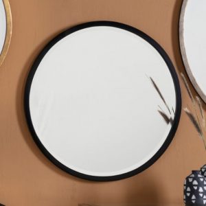 haggen-small-round-bedroom-mirror-black-frame
