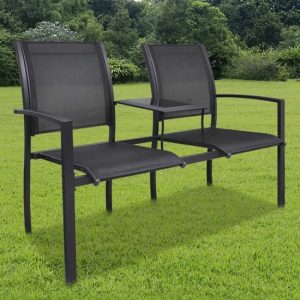 kaina-steel-2-seater-garden-seating-bench-black