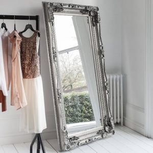 louisa-rectangular-leaner-mirror-silver-frame