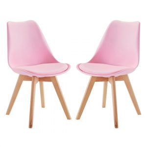 louvre-baby-pink-dining-chairs-padded-seat-pair