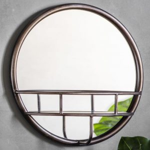 milton-round-bathroom-mirror-shelf-black-frame