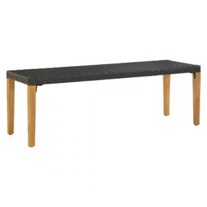 naomi-80cm-black-poly-rattan-garden-bench-wooden-legs