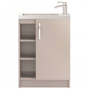 paola-60cm-gloss-floor-compact-vanity-unit-cashmere-1-door