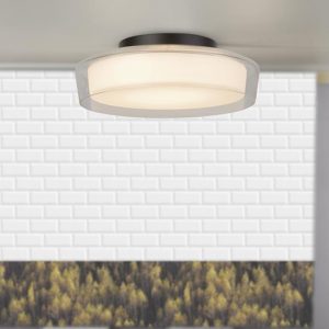 puck-opal-flush-bathroom-ceiling-light-black