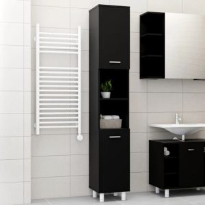 pueblo-wooden-bathroom-storage-cabinet-2-doors-black