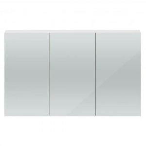 quincy-135cm-mirrored-cabinet-gloss-white-3-doors