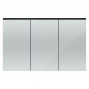 quincy-135cm-mirrored-cabinet-hacienda-black-3-doors