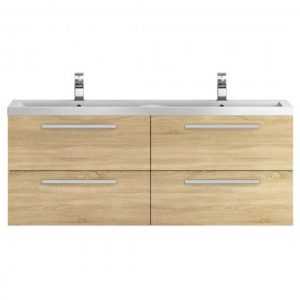 quincy-140cm-wall-hung-double-vanity-unit-natural-oak