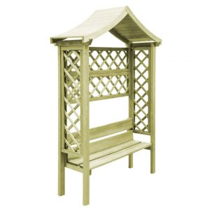 rylee-garden-pergola-roof-bench-green-impregnated