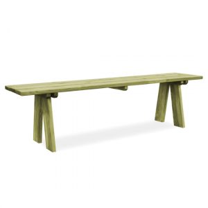 rylee-wooden-garden-seating-bench-green-impregnated