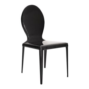tequila-black-pvc-dining-chair-black