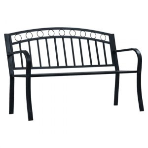 trisha-steel-garden-seating-bench-black