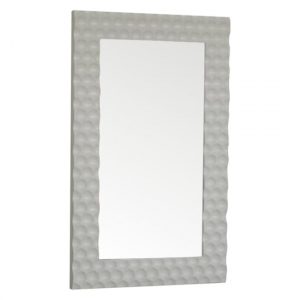 tufa-honeycomb-carved-wall-bedroom-mirror-white-frame