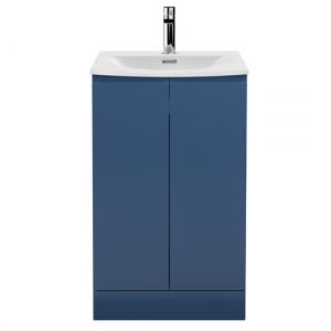 urfa-50cm-2-doors-vanity-curved-basin-satin-blue