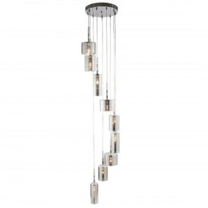 1939-9CC-sl-linen-chrome-multi-drop-pendant-light