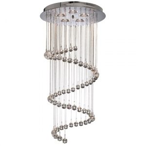 7743CC-sl-hallway-chrome-pendant-ceiling-light-crystal-balls