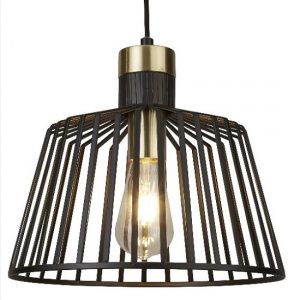 9411BK-sl-bird-cage-frame-pendant-lamp-black-brass