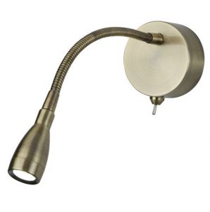 9917ab-sl-led-antique-brass-flexi-wall-lamp