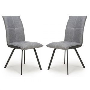 Ariel-Light-Grey-Linen-Effect-Fabric-Dining-Chairs-Pair