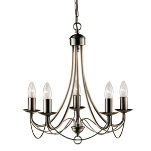 MAYPOLE-ANTIQUE-BRASS-5-LIGHT-CEILING-LIGHT-6345-5AB