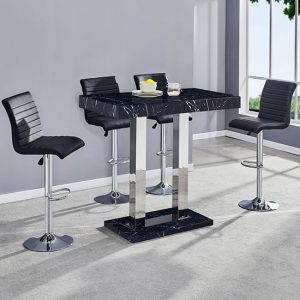 Milano-Black-Marble-Effect-Gloss-Bar-Table-B