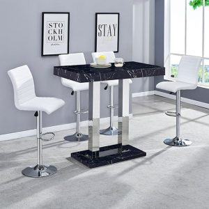 Milano-Black-Marble-Effect-Gloss-Bar-Table-W