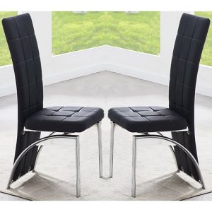 Ravenna-Black-Faux-Leather-Dining-Chairs-Pair