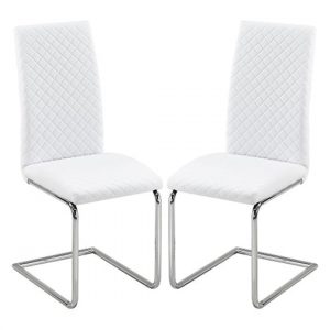 Ronn-White-Faux-Leather-Dining-Chairs-Chrome-Legs-Pair