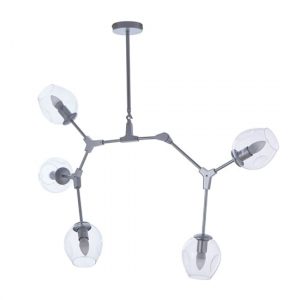 abita-5-bulbs-round-shade-pendant-light-silver-frame