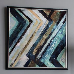 abstract-square-framed-wall-art-blue-black
