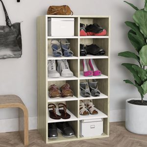 acciai-shoe-storage-rack-12-shelves-white-sonoma-oak