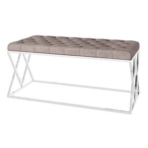 adele-velvet-fabric-upholstered-dining-bench-mink