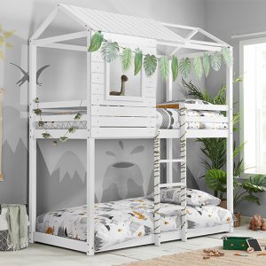 adventure-pine-wood-single-bunk-bed-white