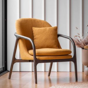 alagra-fabric-armchair-dark-wooden-frame-ochre