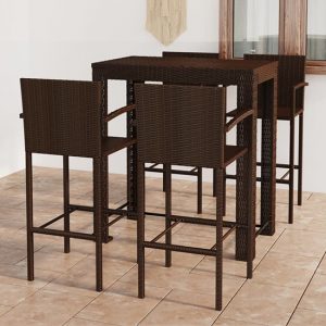 aleka-outdoor-poly-rattan-bar-table-4-stools-brown