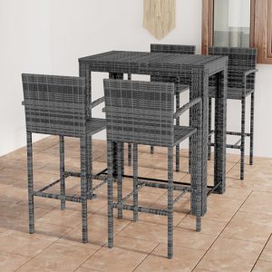 aleka-outdoor-poly-rattan-bar-table-4-stools-grey